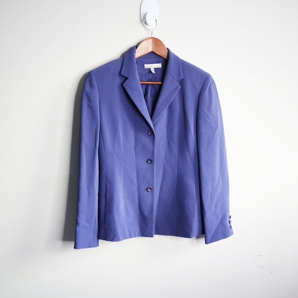 Anne Klein purple blazer